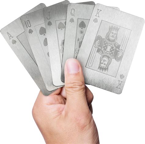 Stainless Steel Playing Cards